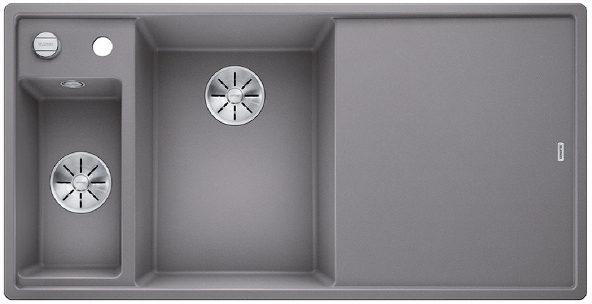 Blanco AXIA III 6 S InFino Silgranit aluminium