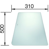 Krájecí  deska sklo  bílá pro  ALAROS  500x310