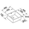 Parametry dřezu 3D