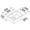 Parametry dřezu 3D