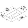 Parametry dřezu 3D